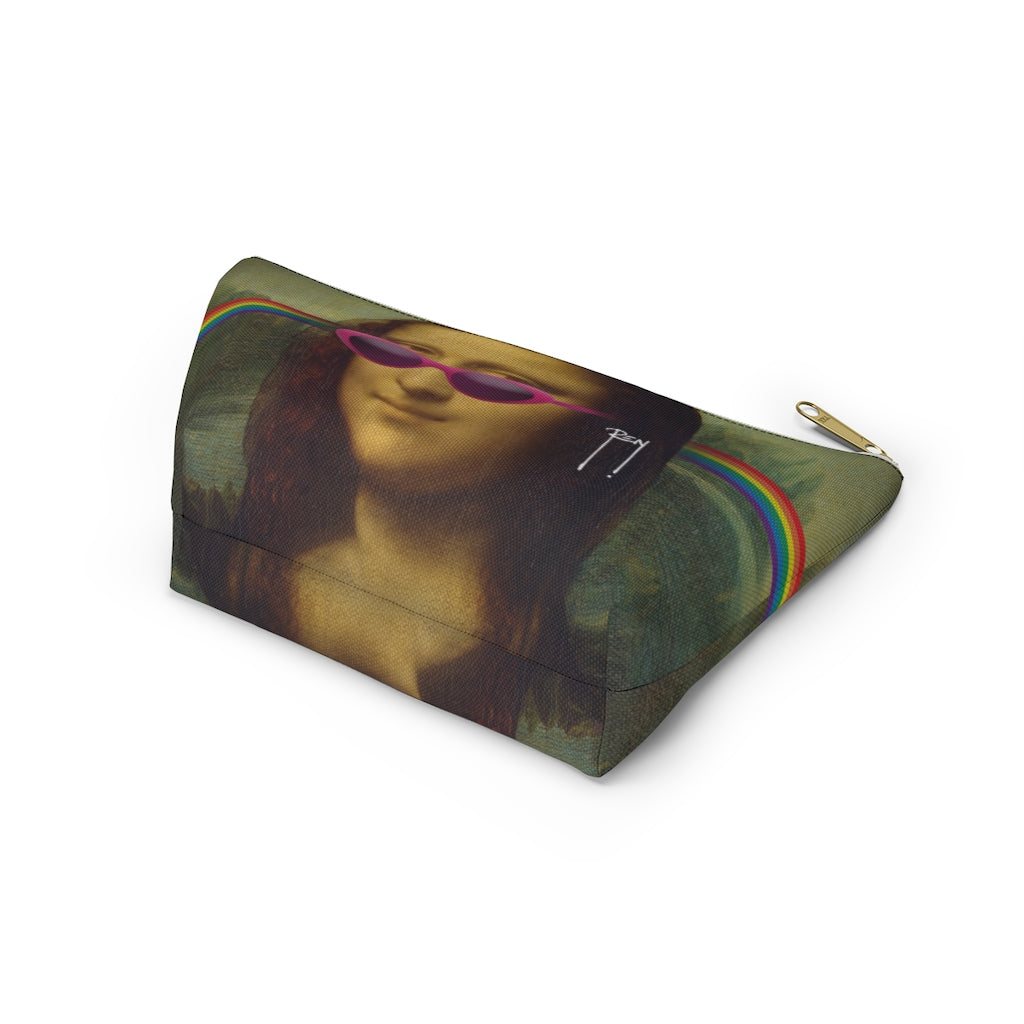 Pouch - Rainbow Mona Lisa - 2 sizes