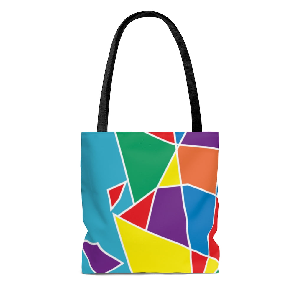 Tote Bag - Robin's Egg Prism - 3 sizes