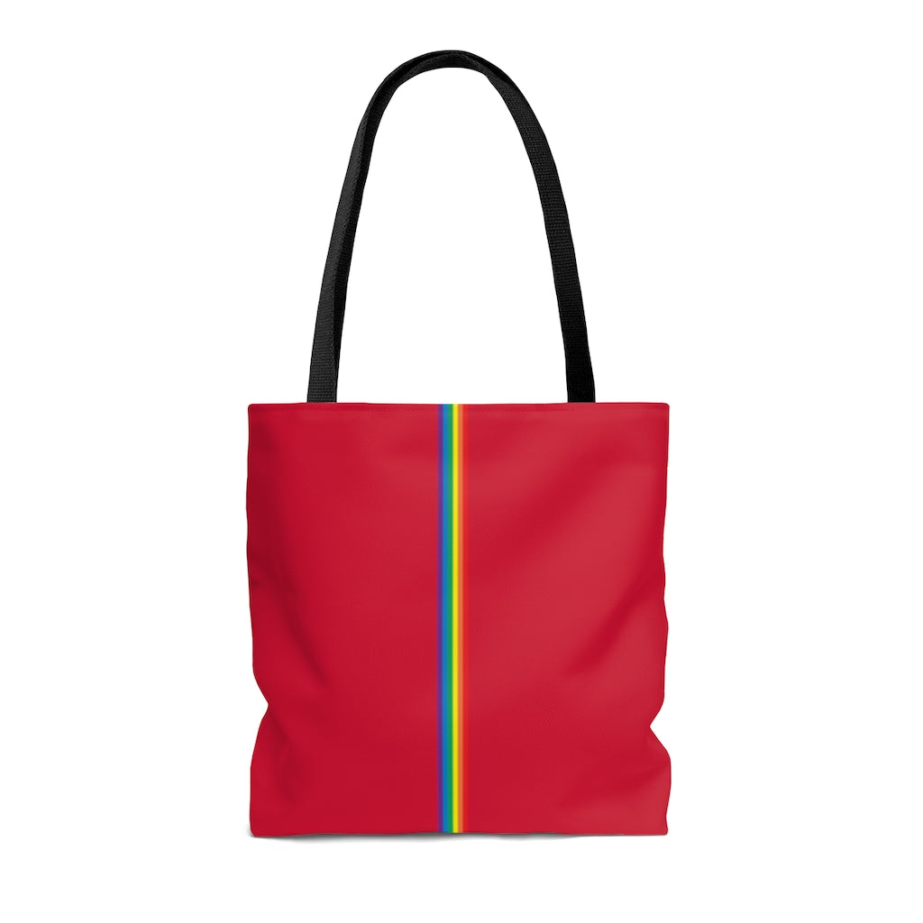 Tote Bag - Ruby Rainbow - 3 sizes