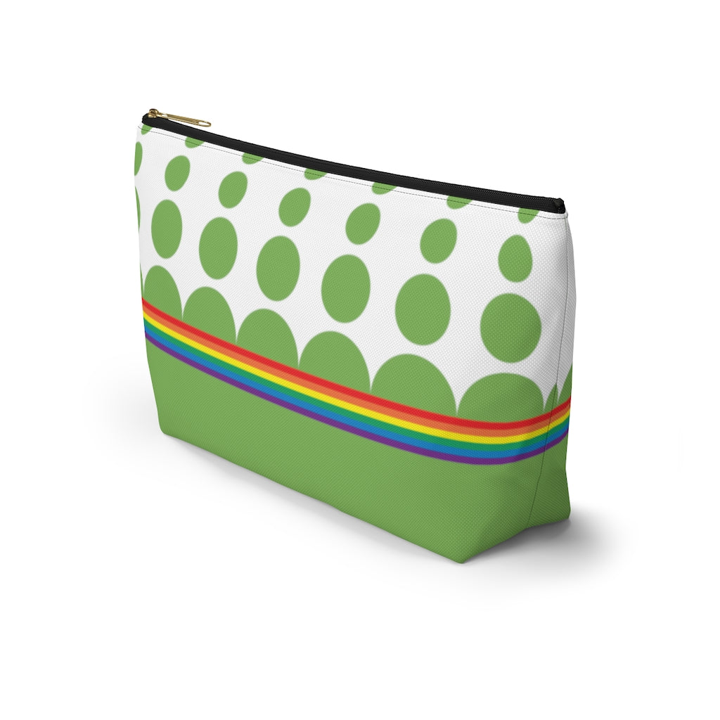 Pouch - Peridot Rainbow Dots - 2 sizes