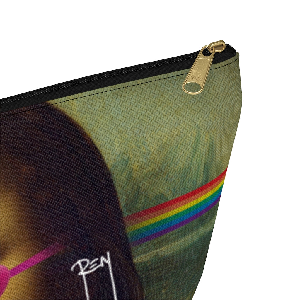 Pouch - Rainbow Mona Lisa - 2 sizes