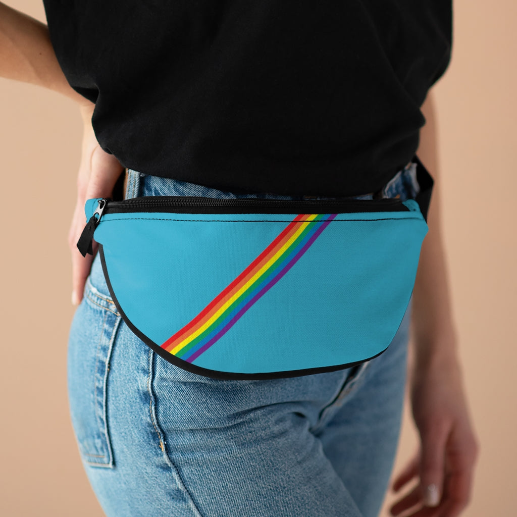 Hip Pack - Robin's Egg Rainbow