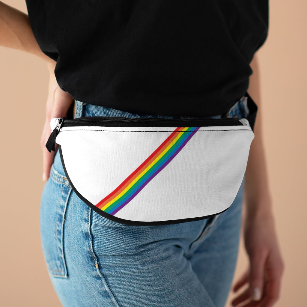 Hip Pack - Snow Rainbow