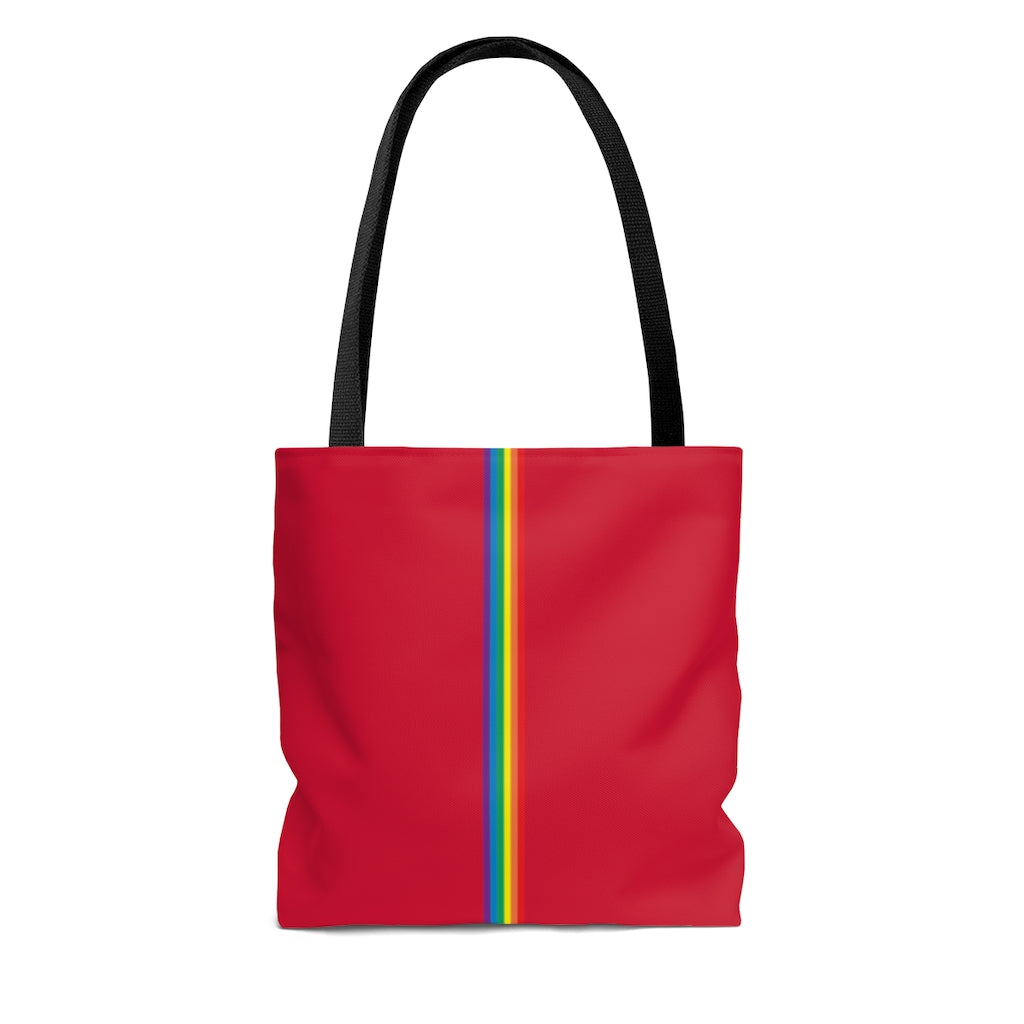 Tote Bag - Ruby Rainbow - 3 sizes