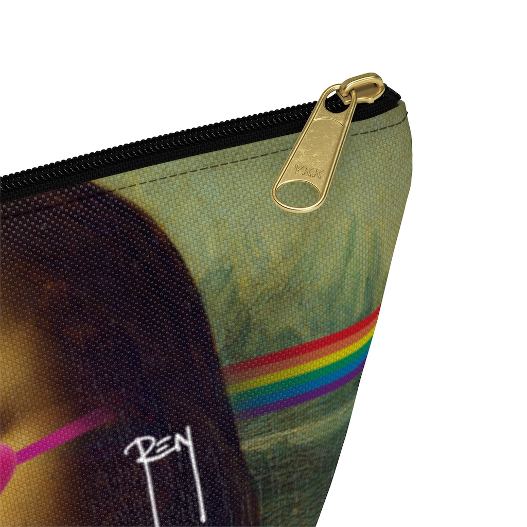 Pouch - Rainbow Mona Lisa - 2 sizes