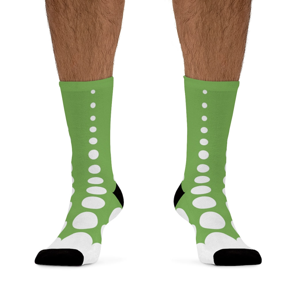 Socks - Peridot Dots