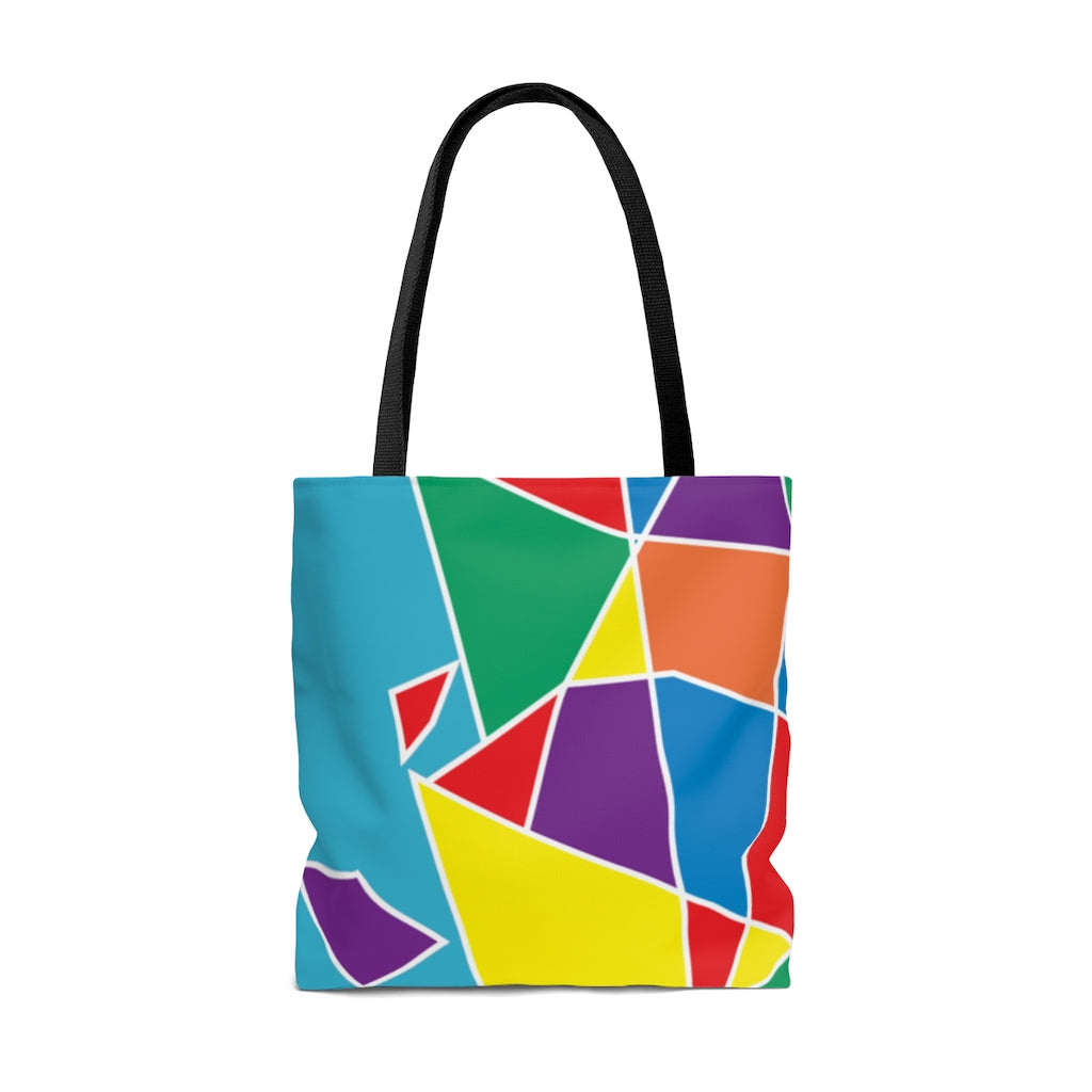 Tote Bag - Robin's Egg Prism - 3 sizes