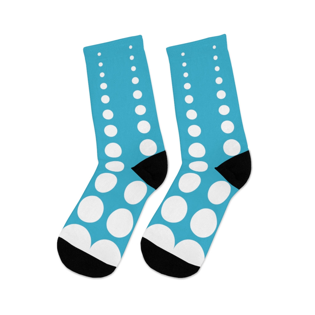 Socks - Robin's Egg Dots