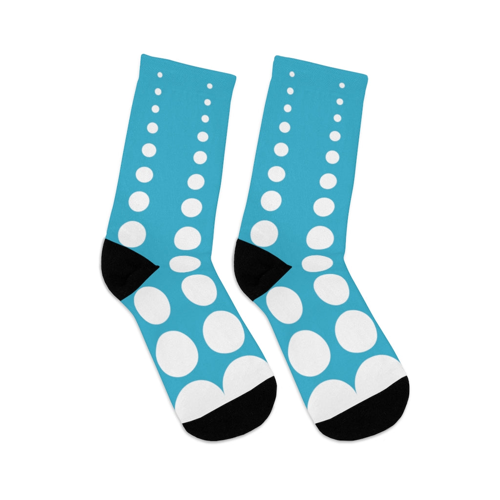 Socks - Robin's Egg Dots