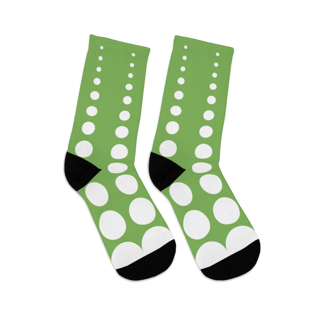 Socks - Peridot Dots