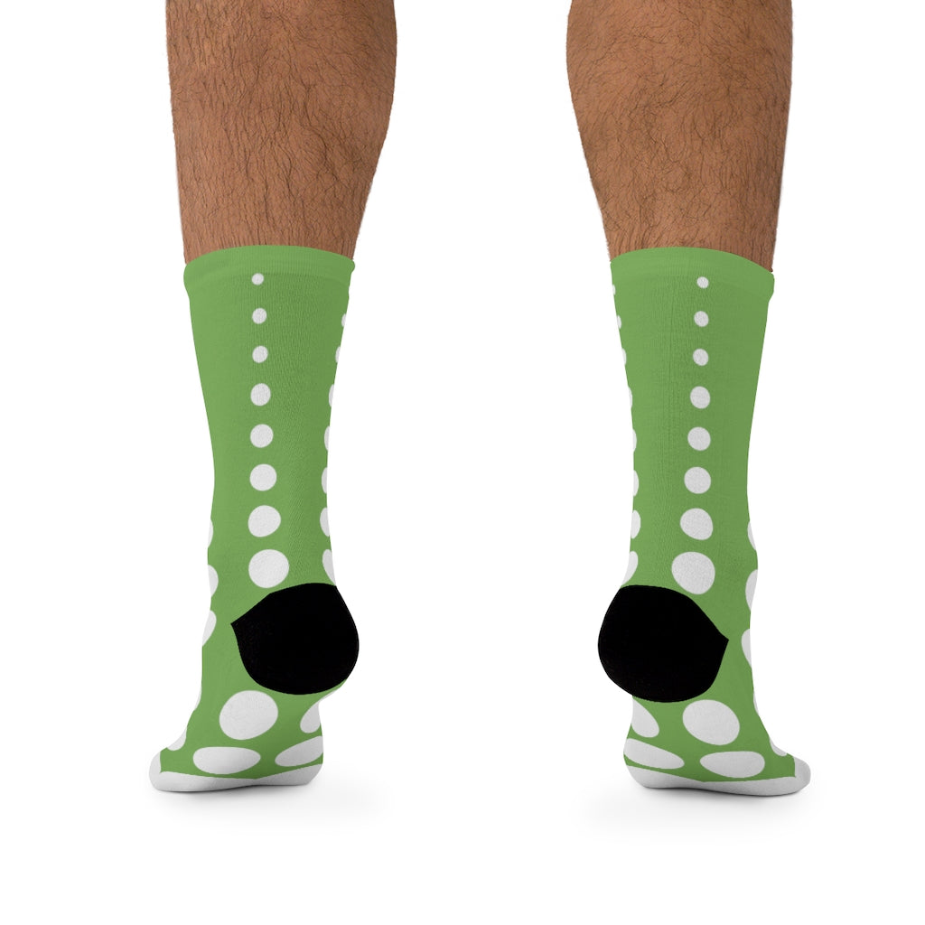 Socks - Peridot Dots