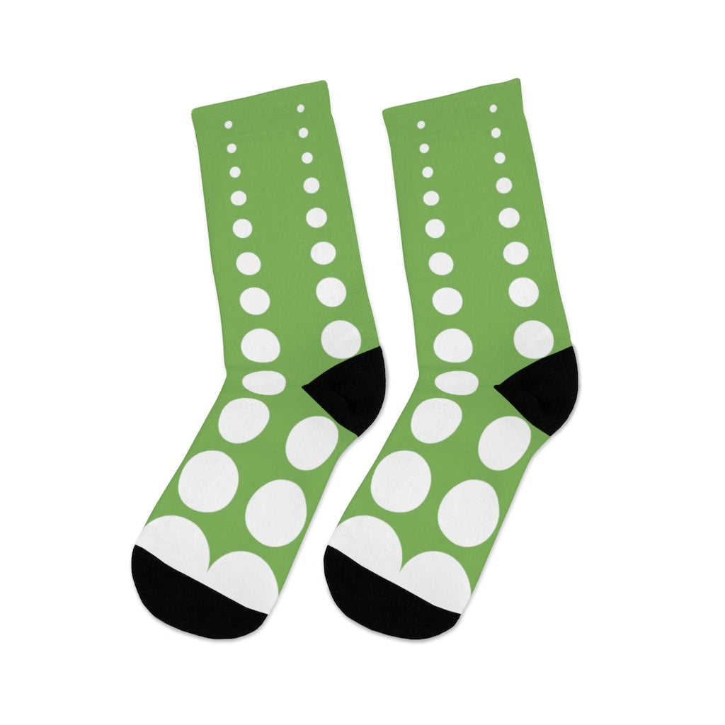 Socks - Peridot Dots