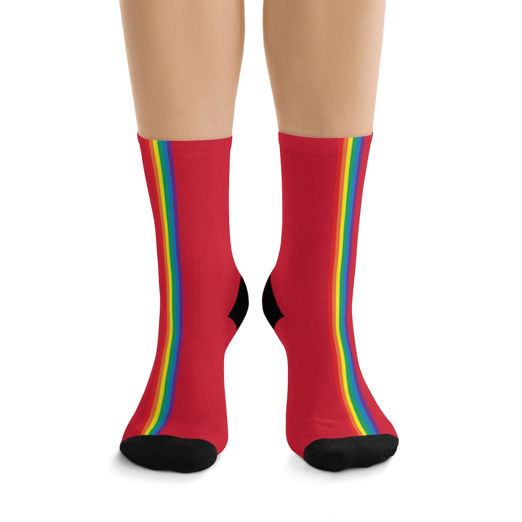 Socks - Ruby Rainbow