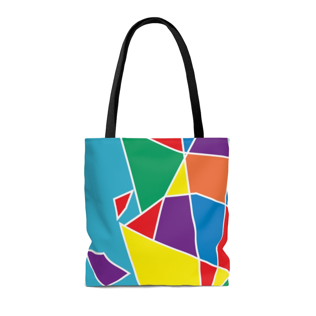 Tote Bag - Robin's Egg Prism - 3 sizes