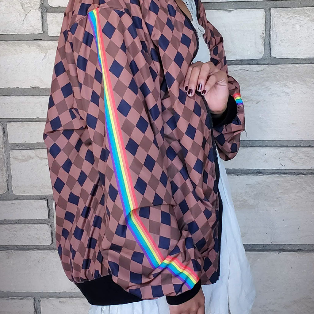 Bomber Jacket - Rainbow Chocolate Truffle